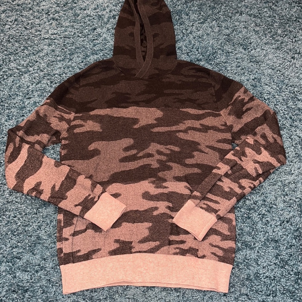 Express Camo Mens Sweater Hoodie XS